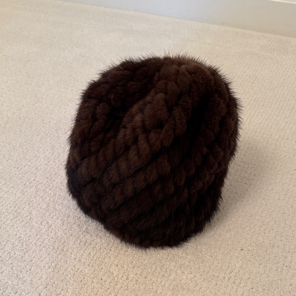 Luxurious Brown Fur Hat